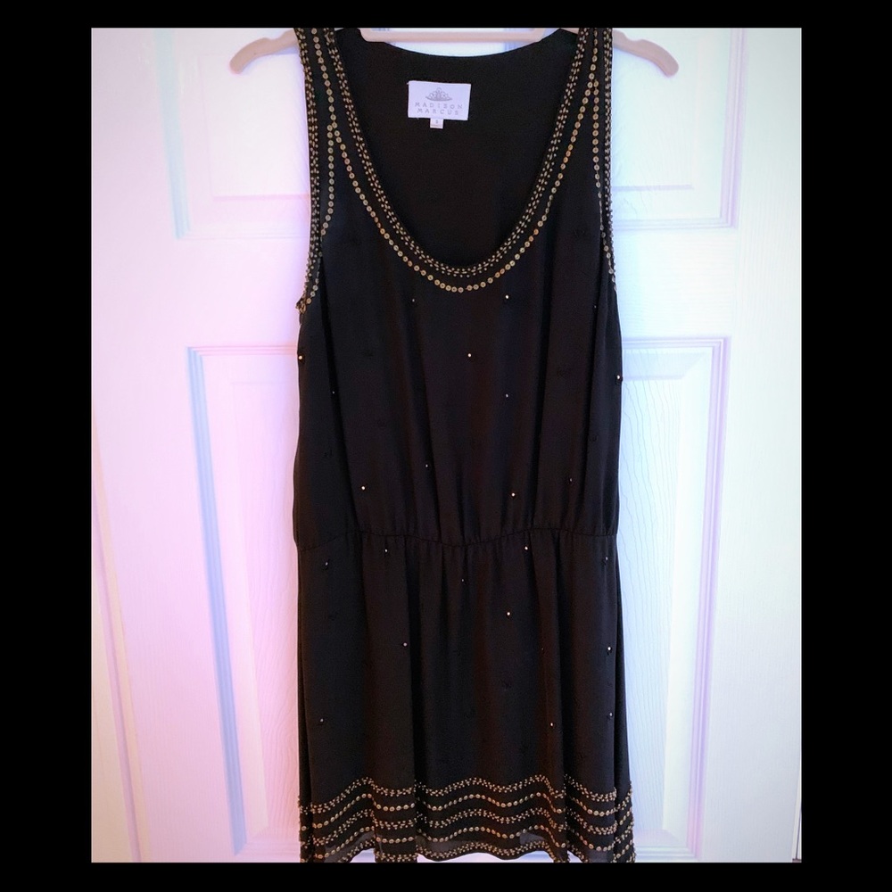 Madison Marcus embellished dress